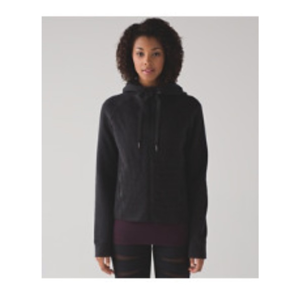 lululemon athletica Jackets & Blazers - Lululemon Fleece Be True Hoodie Size 10